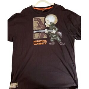 VTG Lot 29 X Looney Tunes T-Shirt XXL Elmer Fudd Hunting Y2K Pop Culture Cartoon